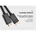 UGREEN 4K UHD DP to HDMI Cable, Audio Video Sync, Support 4K 3D Vision, Stable Single Transfer, 2.25Gbps Bandwidth, 2.0 Meter Length, Black